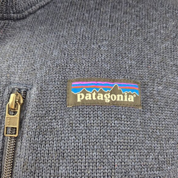 Patagonia Better Sweater Fleece Full Zip Vest Navy Blue Small - Picture 5 of 13